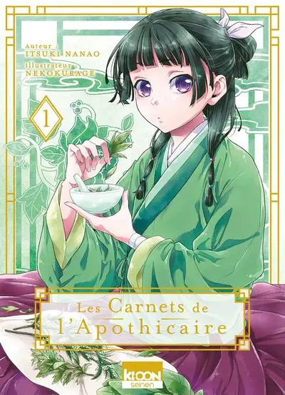Les Carnets de l'apothicaire Tome - 01