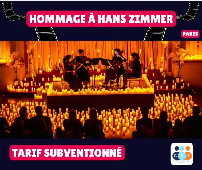[Paris] Hommage à Hans Zimmer - Tarif subventionné