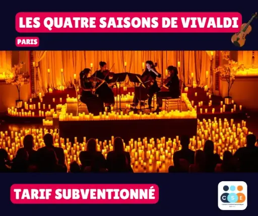 [Paris] Les Quatre Saisons de Vivaldi - Tarif subventionné