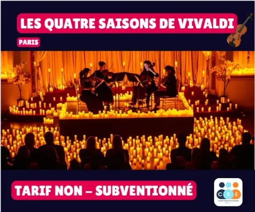 [Paris] Les Quatre Saisons de Vivaldi - Tarif non subventionné